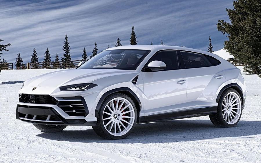 Lamborghini Urus Bianco Monocerus on Forgiato Wheels (TEC 2.3) '2019